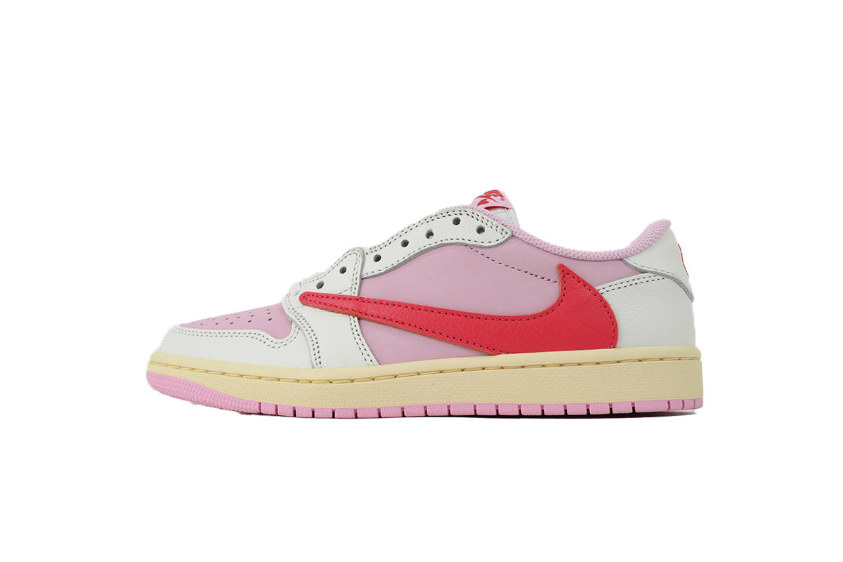 Travis Scott x Air Jordan 1 Retro Low OG 'Sail Tropical Pink'
