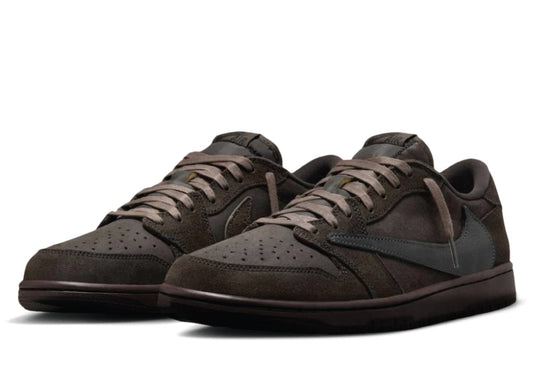 Air Jordan 1 Low OG X Travis Scott SP Velvet Brown