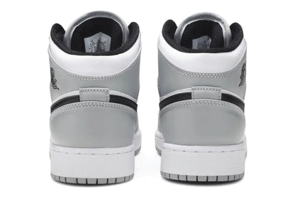 Air Jordan 1 Mid GS Light Smoke Grey