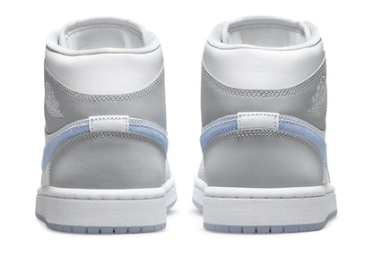 Air Jordan 1 Mid Grey Blue Wmns