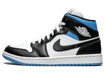 Air Jordan 1 Mid University Blue Wmns