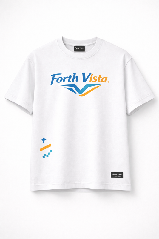 Forth Vista Signature Tee – White