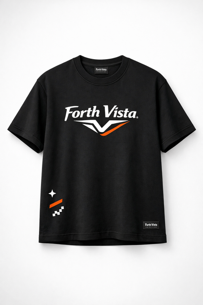 Forth Vista Urban Apex Tee - Black