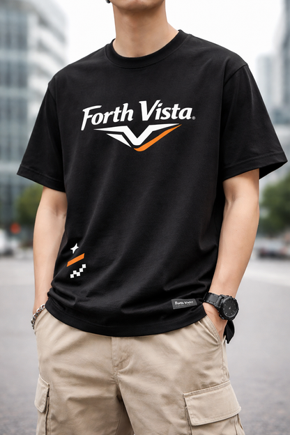Forth Vista Urban Apex Tee - Black