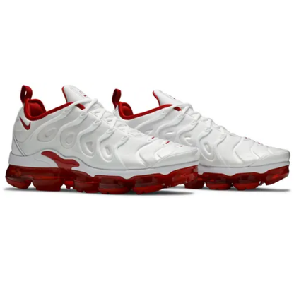 Air Vapormax Plus White University Red