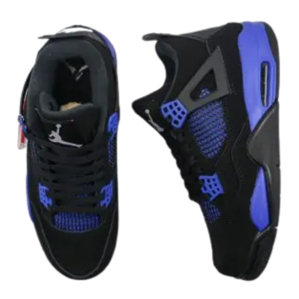 Air Jordan 4 Retro Black Game Royal